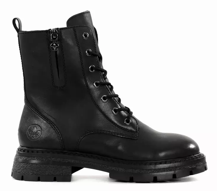 Rieker Damen Leder Stiefeletten Z9804-00 schwarz - Rieker Stiefeletten - 136985 - 1