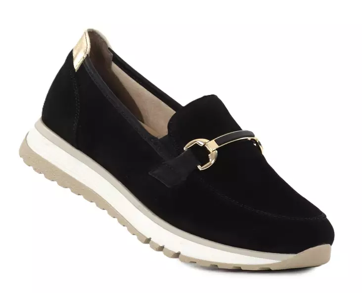 Rieker Damen Walking Schuhe 49042-00 Schwarz - Rieker walkingschuhe - 138485 - 1