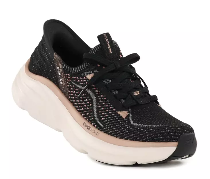 Skechers Damen Sneaker 150584/BKRG - D'LUX VAPOR - EVENING GLOW schwarz/roségold - Skechers Sneaker - 138715 - 1