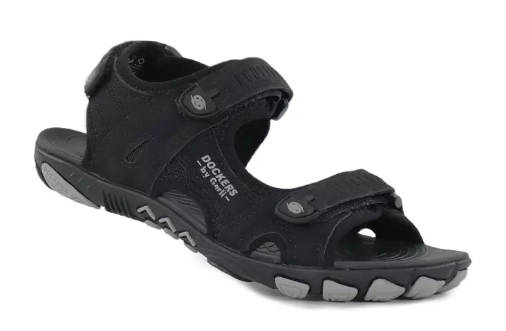 Dockers Sandalen 58OL201-637121 schwarz/grau - Damen Sandalen - 140905 - 1