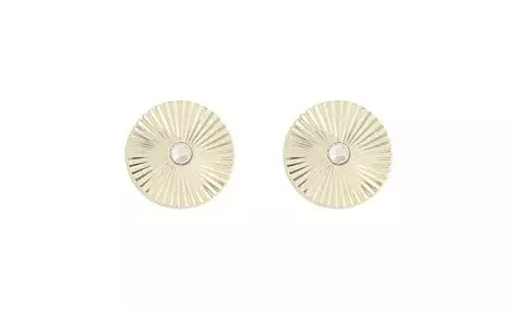Snö of Sweden Ohrringe Regel Kreis gold/klar - Ohrringe - 141145 - 1