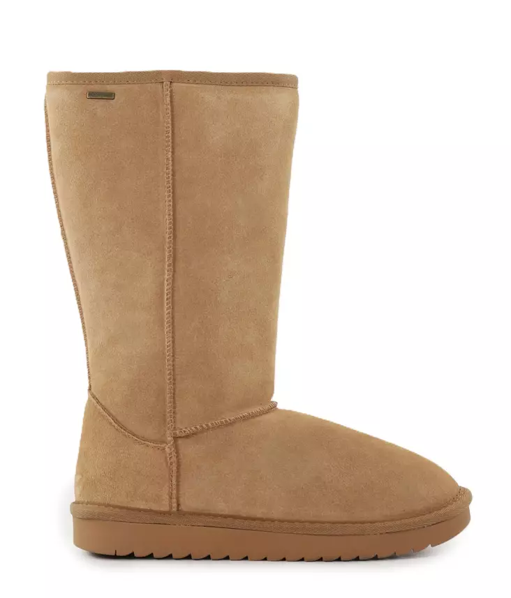 Duffy Damen Wildlederstiefel 75-06815 Kamel - Damen Stiefel - 139355 - 1