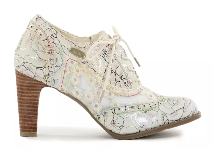 Laura Vita Damen Wanderschuhe Alcbaneo 162 beige - Damen walkingschuhe - 138255 - 1