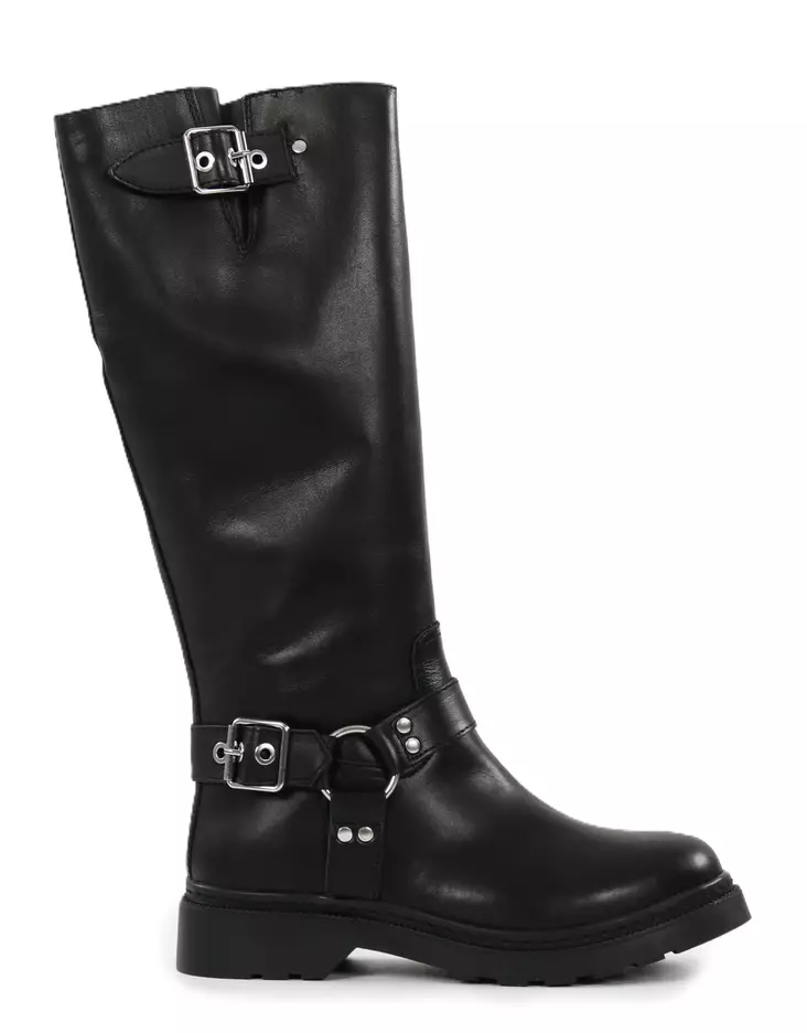 Musse&Cloud Damen Stiefel aus echtem Leder 2903770/BLK FEIKONHI schwarz - Damen Stiefel - 139245 - 1