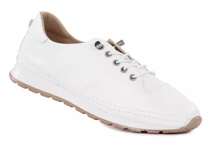 Musse&Cloud Damen Sneakers aus echtem Leder 7473322/WHT Berly Weiß - Damen Sneaker - 140575 - 1