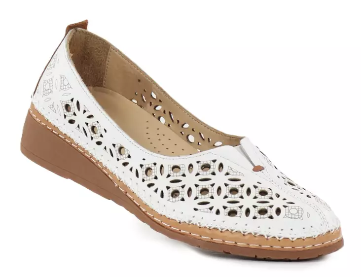 Nor Walk Ballerinas Annika 04134-1 Weiß - Ballerinas - 140795 - 1