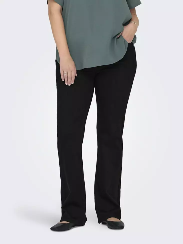 Only Carmakoma Jeans hw schwarz - Damen Jeans - 138995 - 1