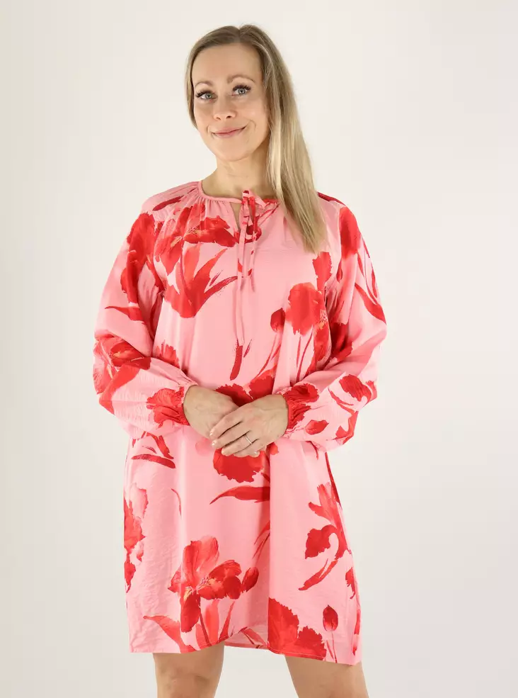 Only Kleid rosa Zuckerguss/großes Rot - Kleider und Tuniken - 140745 - 1