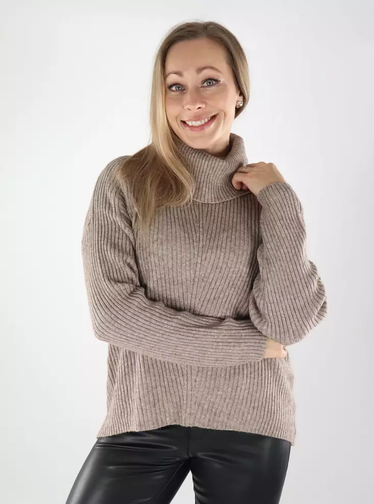 Only Damen Strick-Rollkragenpullover Fungi - Damenpullover - 139515 - 1