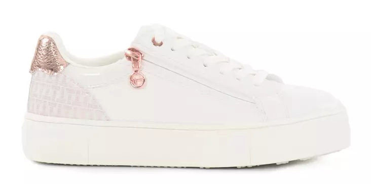 Tamaris Damen Sneaker 23313-41 weiß / rosegold - Damen Sneaker - 135545 - 1