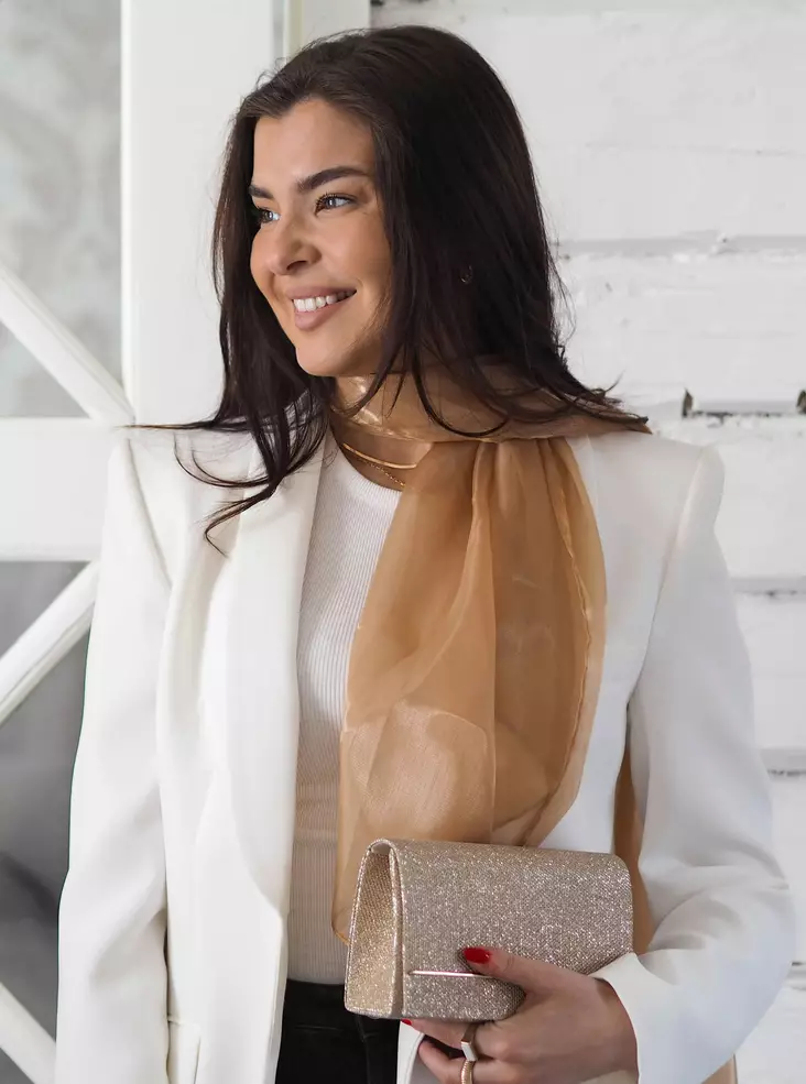 Veniz Partyschal 62412 Gold - Damen Schals - 138315 - 1