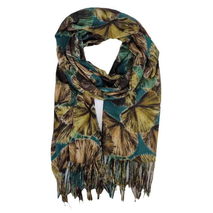 Veniz Blumenschal 62886 Grün - Damen Schals - 137025 - 1