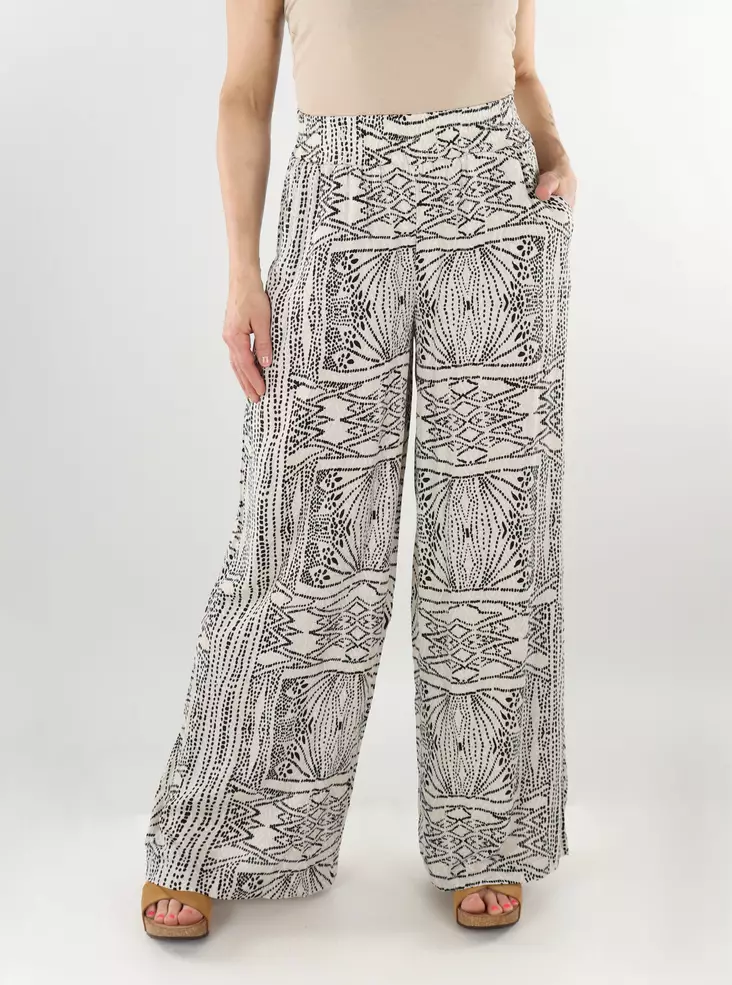 Vero Moda Freizeit-Hose VMMENNY Wide Hafer/tenna - Damenhosen - 138455 - 1