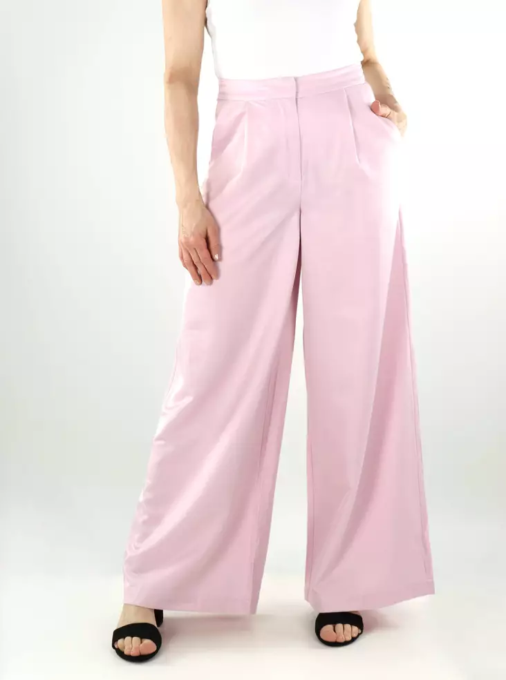 Vila Damen weite Hose HW Faltenhose verführerisches Orchester - Damenhosen - 137895 - 1