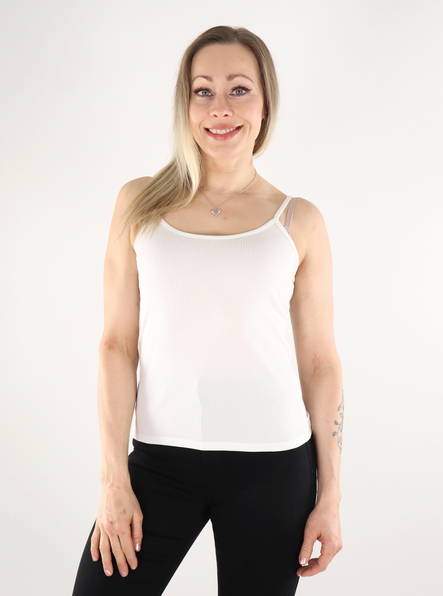 Top JJXX Rippstruktur reinweiß - Damen Tops - 135246 - 1
