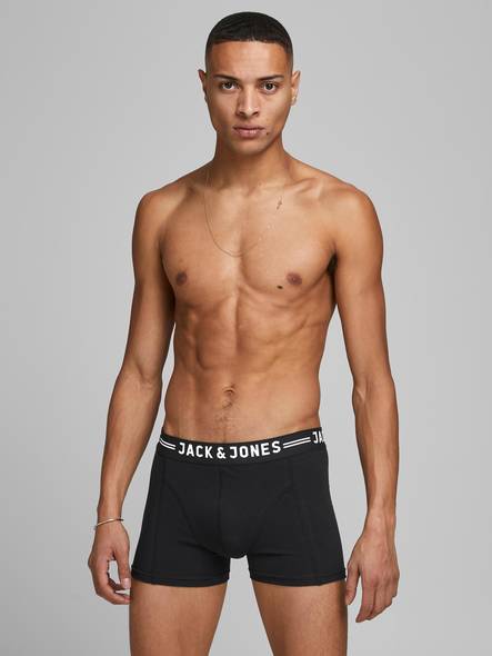 Jack&Jones Boxers Sense 3er-Pack schwarz - Herrenboxer und Socken - 130016 - 2