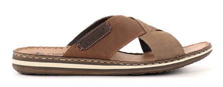 Rieker Herren Pantolette 21088-25 braun - Herrensandalen - 135416 - 1