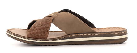 Rieker Herren Pantolette 21088-25 braun - Herrensandalen - 135416 - 2