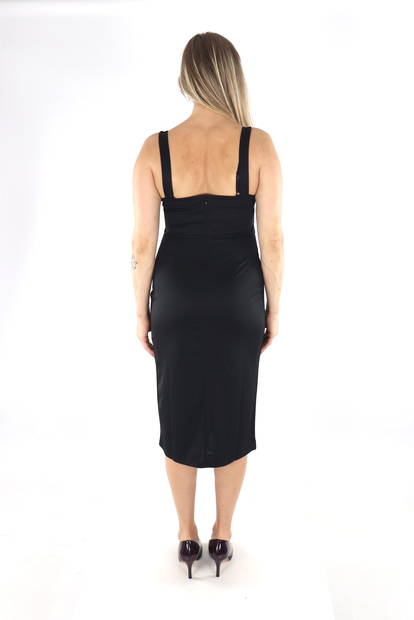 Vila tailliertes Kleid schwarz - Kleider und Tuniken - 134736 - 4