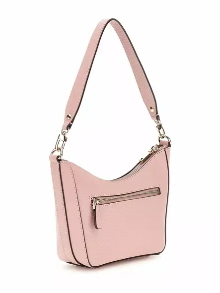 Guess Damen Schultertasche Eco Gloriana Mauve - Handtaschen - 136826 - 2