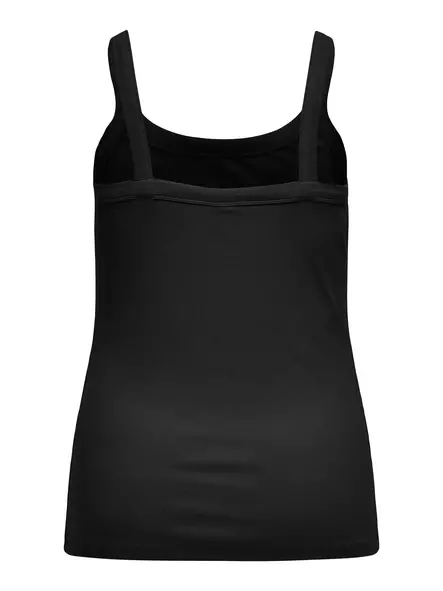 Only Carmakoma Top mit Trägern Schwarz - Damen Tops - 139396 - 2
