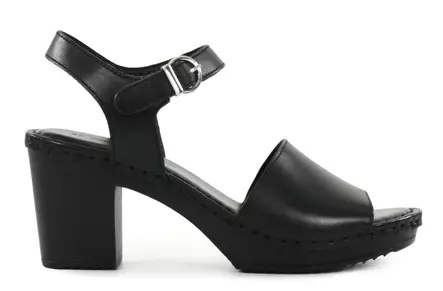 Ten Points Damen Sandalen aus echtem Leder 60691 Amelia schwarz - Damen Sandalen - 140586 - 1