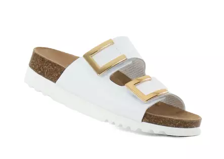 Scholl Monterey 2 weiße Sandalen - Pantoletten - 140786 - 1