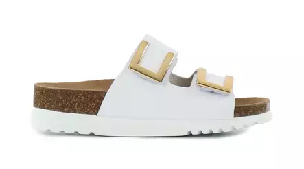 Scholl Monterey 2 weiße Sandalen - Pantoletten - 140786 - 2