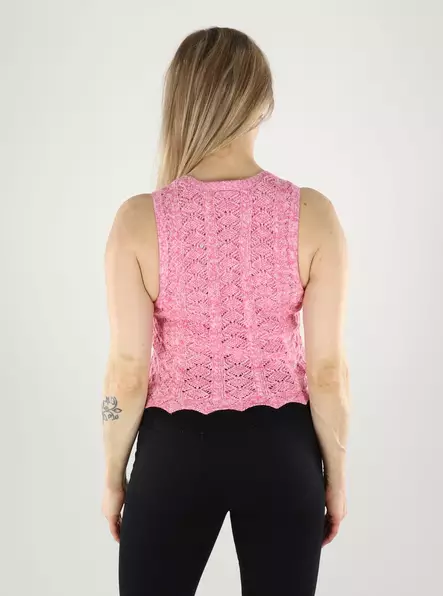 JJXX Top Strick Prism Rosa - Damen Tops - 140966 - 2