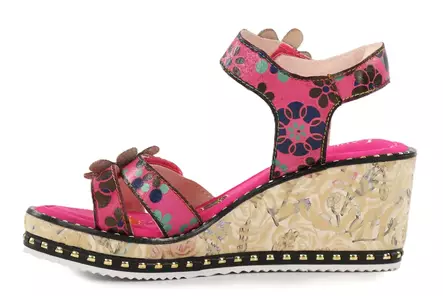 Laura Vita Damen High-Heel Sandalen Ballon 08 Fuchsia - Damen Sandalen - 140766 - 2