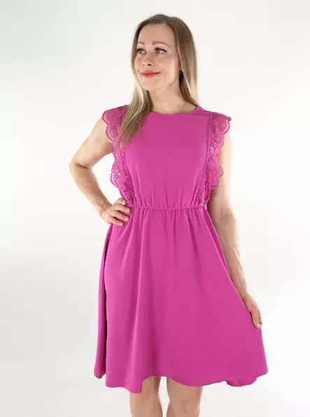 Only Kleid Spitze lila Orchidee - Kleider und Tuniken - 136326 - 1