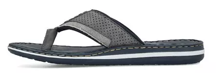 Rieker Herren Flip-Flops 21084-42 Grau - Herrensandalen - 140776 - 2