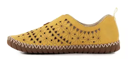 Rieker Damen Wanderschuhe M2852-68 Gelb - Rieker walkingschuhe - 137956 - 2