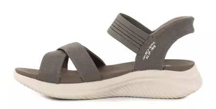 Skechers Damen Slip-Ins Sandalen 119975/DKTP ULTRA FLEX 3.0 SANDAL - NIE BESSER dunkel taupe - Skechers Sandalen - 140646 - 2