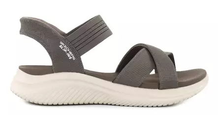 Skechers Damen Slip-Ins Sandalen 119975/DKTP ULTRA FLEX 3.0 SANDAL - NIE BESSER dunkel taupe - Skechers Sandalen - 140646 - 1