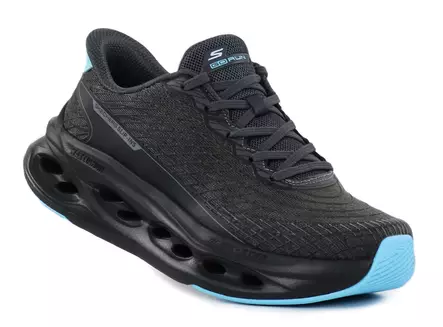 Skechers Damen Sneakers 129404/BKBL MAX CUSHIONING GLIDE STEP - SAPPHIRE schwarz/blau - Skechers Sneaker - 140306 - 1