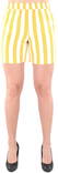Only Shorts, Gelb/Weiß - Damen Shorts und Capris - 123906 - 1