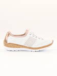 Rieker Damen Spazier- und Freizeitschuhe N42G8-80 weiß - Rieker walkingschuhe - 135976 - 1
