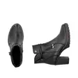 Rieker Damenschuhe Stiefeletten mit Absatz Y2567-00 schwarz - Rieker Stiefeletten - 136606 - 3