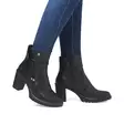 Rieker Damenschuhe Stiefeletten mit Absatz Y2567-00 schwarz - Rieker Stiefeletten - 136606 - 5