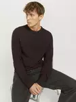 Jack&Jones Herrenpullover Otto Rundhals - Weinfarbe - Herren Strickwaren - 137286 - 1