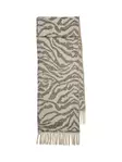 Pieces Schal Jira Wolle Silber Minks/Tiger - Damen Schals - 139566 - 2