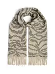 Pieces Schal Jira Wolle Silber Minks/Tiger - Damen Schals - 139566 - 1
