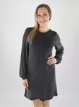 Only Glitzerkleid schwarz/silber gli - Kleider und Tuniken - 139886 - 1