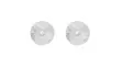 Snö of Sweden Ohrringe Rule Circle Silber/Klar - Ohrringe - 141146 - 1