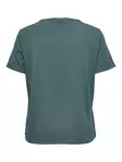 Only Carmakoma Damen Plus Size T-Shirt Moster Fold Up Nordatlantik - Damen T-Shirts - 141286 - 2