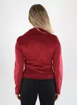 Vero Moda Jacke KURZE IMITATION-SUEDÉ rot - Leichte Damenjacken - 141386 - 2