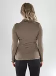 JDY Hemd L/S HOCH-NAKENTOP Walnuss - Damen Langarmshirts - 141566 - 2