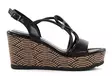 Marco Tozzi Damen Keilsandaletten 28349-42 schwarz - Damen Sandalen - 137996 - 1