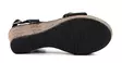 Marco Tozzi Damen Keilsandaletten 28349-42 schwarz - Damen Sandalen - 137996 - 3